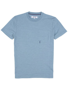 Relaxed Fit Sail Blue Fog Crew Neck T-Shirt