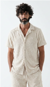 Regular Fit Aztec Clay Towelling Short Sleeve Shirt
