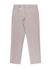  Wide Fit Felix Washed Brown Tailored Trouser