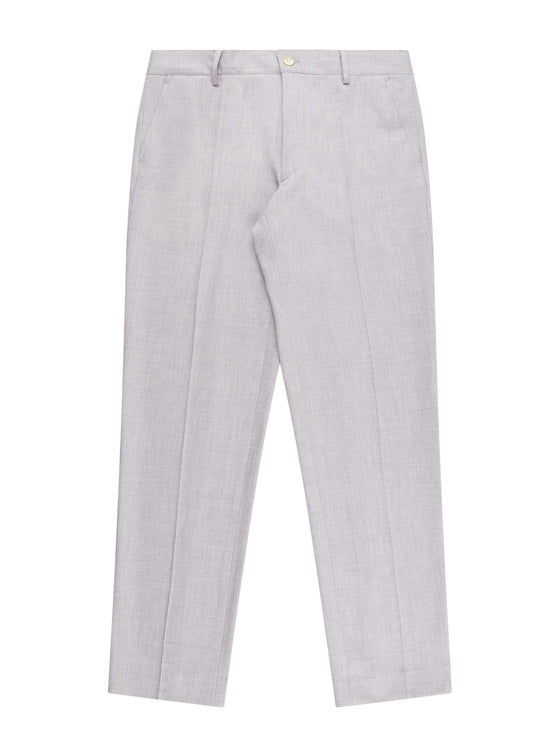Wide Fit Felix Washed Lilac Tailored Trouser