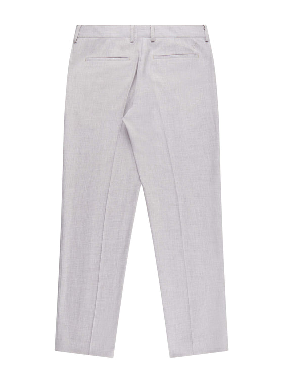 Wide Fit Felix Washed Lilac Tailored Trouser