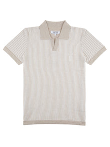  fleet-light-sand-resort-collar-short-sleeve-casual-knitted-polo-shirt-pearly-king