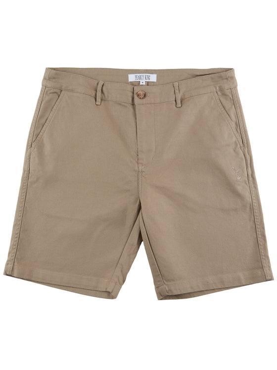 Slim Fit Mid Stretch Mathis Clay Chino Short