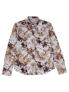  Regular Fit Bloom Clay Printed Long Sleeve Shirt