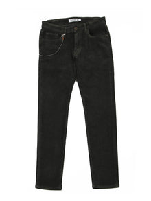  Slim Fit Mid Stretch Scope Dark Tan Corduroy Branded Mens Jean