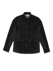  Regular Fit Rival Black Fine Corduroy Jacket