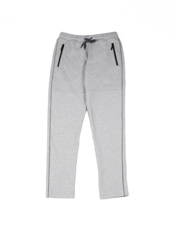 Slim Fit Mid Stretch Crest Grey Jogger