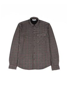  Regular Fit Eden Black/Beige Check Long Sleeve Shirt