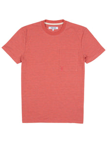  Regular Fit Sail Pale Red Crew Neck T-Shirt