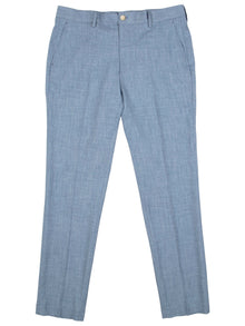  Slim Fit Flood Pale Blue Tailored Trouser