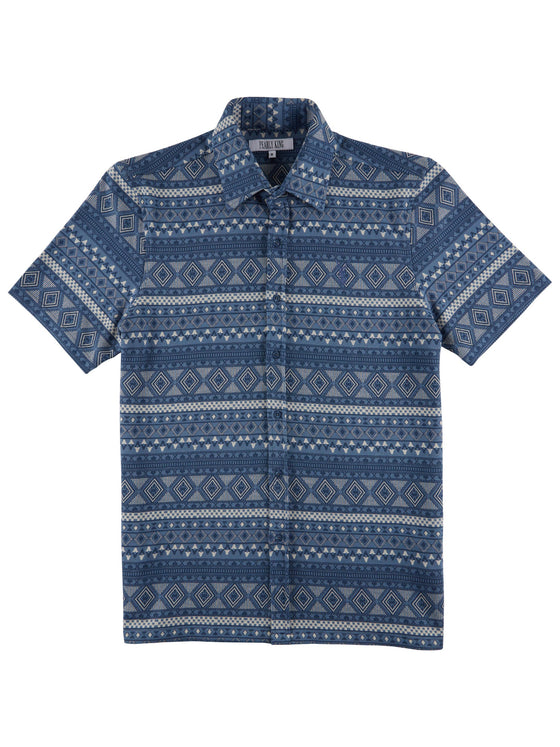 tribe-blue-printed-mens-midweight-short-sleeve-shirt-pearly-king
