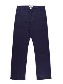  Wide Fit Shroud Dark Denim Chino Trouser